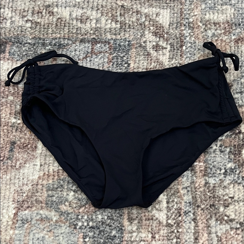 CRZ Yoga Full Coverage Ruched Side Women's Swim Bikini Bottom
